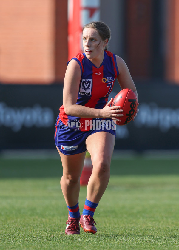 VFLW 2024 First Semi Final - Western Bulldogs v Port Melbourne - A-51651533