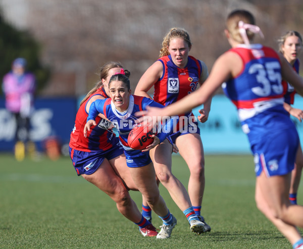 VFLW 2024 First Semi Final - Western Bulldogs v Port Melbourne - A-51651535