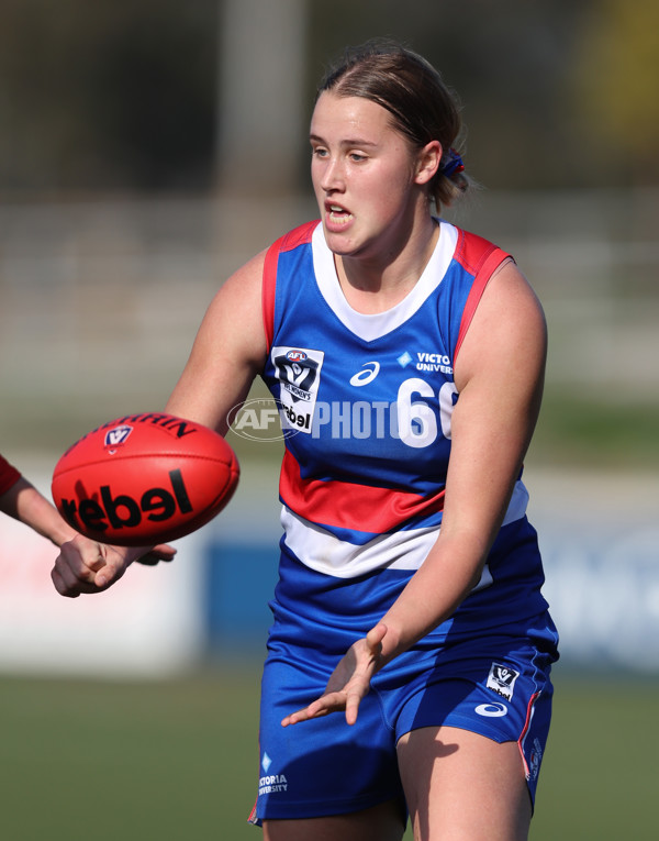 VFLW 2024 First Semi Final - Western Bulldogs v Port Melbourne - A-51654564
