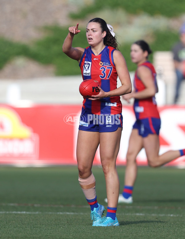 VFLW 2024 First Semi Final - Western Bulldogs v Port Melbourne - A-51654566