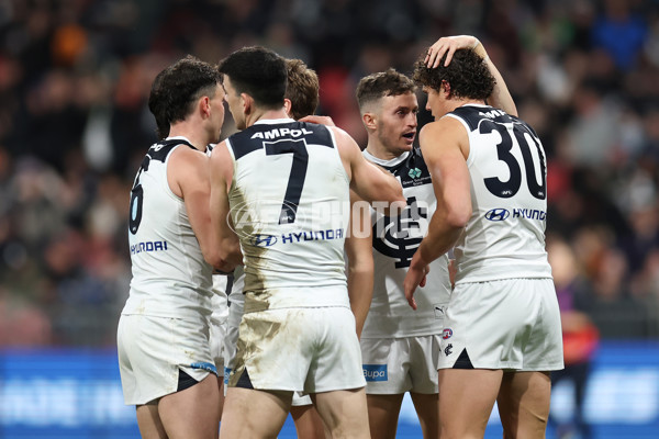 AFL 2024 Round 17 - GWS v Carlton - A-51655116