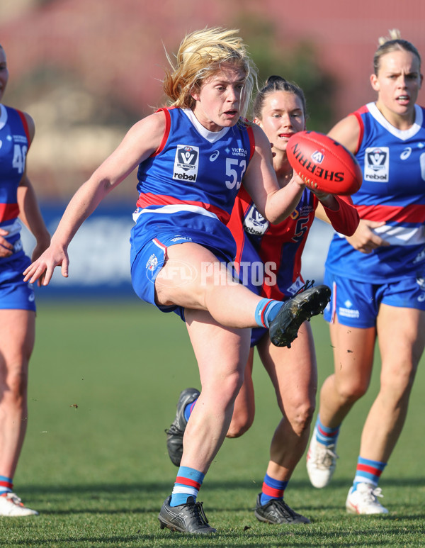 VFLW 2024 First Semi Final - Western Bulldogs v Port Melbourne - A-51656927