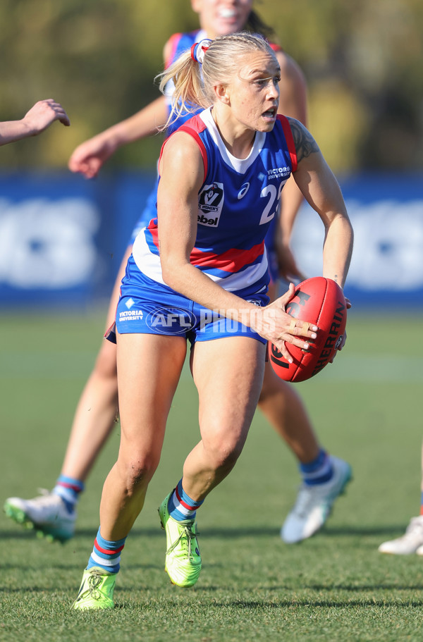 VFLW 2024 First Semi Final - Western Bulldogs v Port Melbourne - A-51656937