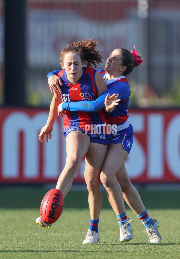 VFLW 2024 First Semi Final - Western Bulldogs v Port Melbourne - A-51659356