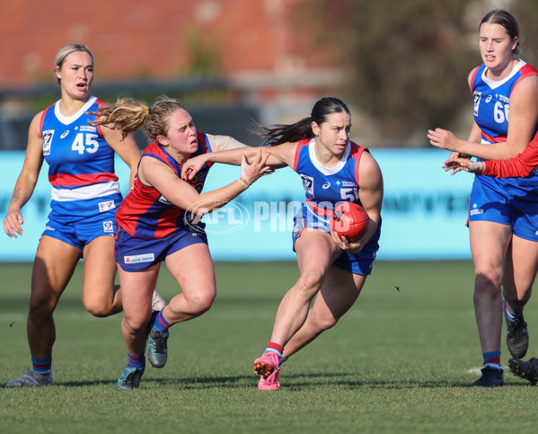 VFLW 2024 First Semi Final - Western Bulldogs v Port Melbourne - A-51659357