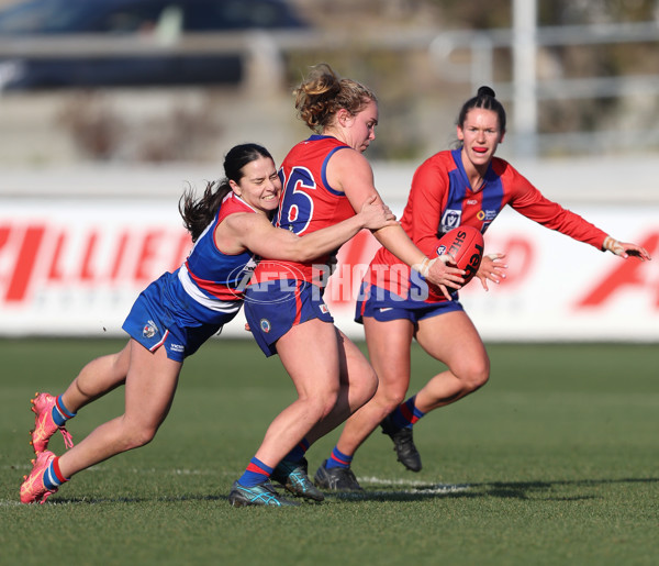 VFLW 2024 First Semi Final - Western Bulldogs v Port Melbourne - A-51659359