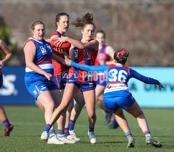 VFLW 2024 First Semi Final - Western Bulldogs v Port Melbourne - A-51663844