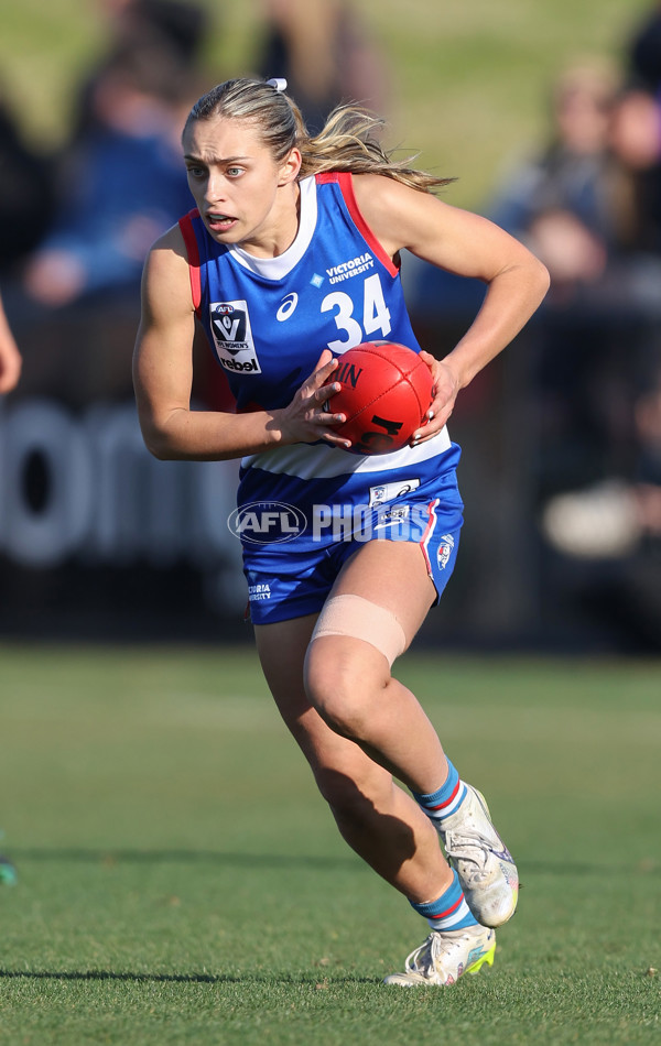 VFLW 2024 First Semi Final - Western Bulldogs v Port Melbourne - A-51663845