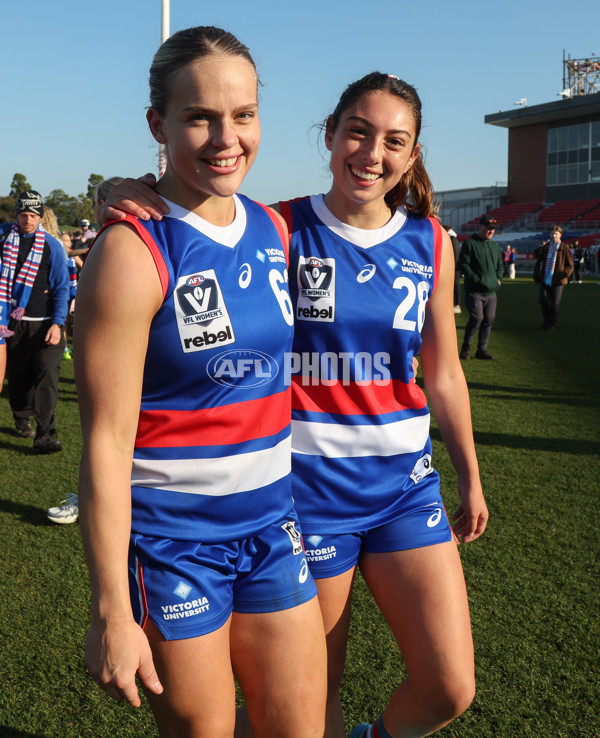 VFLW 2024 First Semi Final - Western Bulldogs v Port Melbourne - A-51663849