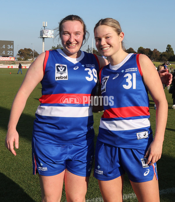 VFLW 2024 First Semi Final - Western Bulldogs v Port Melbourne - A-51663851