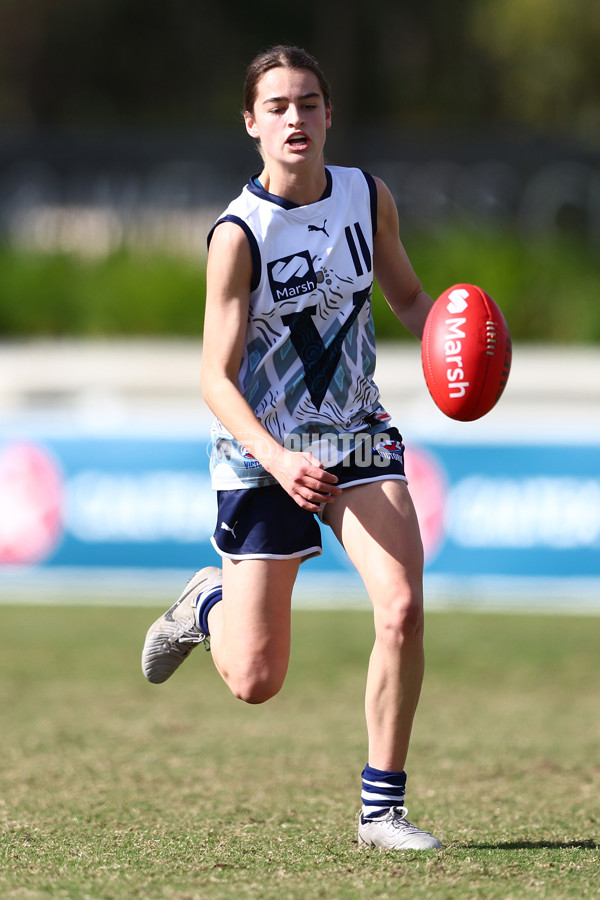 Marsh AFL National Championships U18 Girls 2024 - Queensland v Vic Country - A-51674677