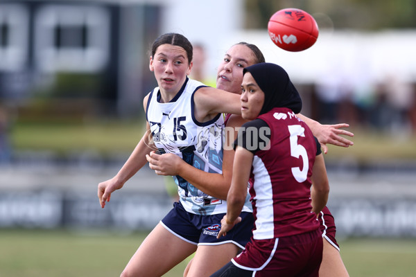 Marsh AFL National Championships U18 Girls 2024 - Queensland v Vic Country - A-51674679