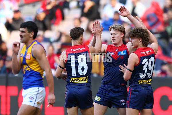 AFL 2024 Round 17 - Melbourne v West Coast - A-51674703