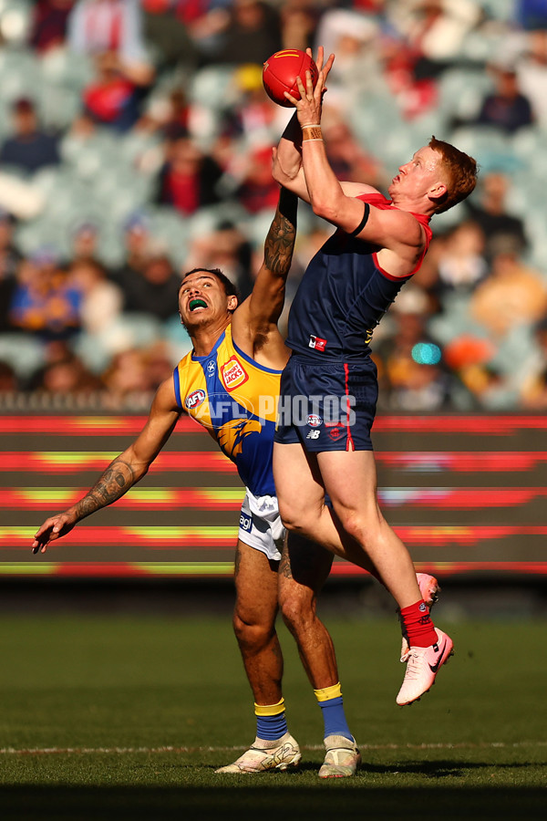 AFL 2024 Round 17 - Melbourne v West Coast - A-51674851