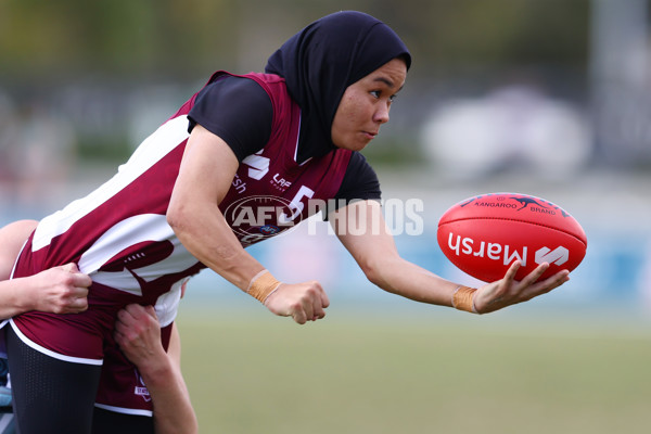 Marsh AFL National Championships U18 Girls 2024 - Queensland v Vic Country - A-51674859