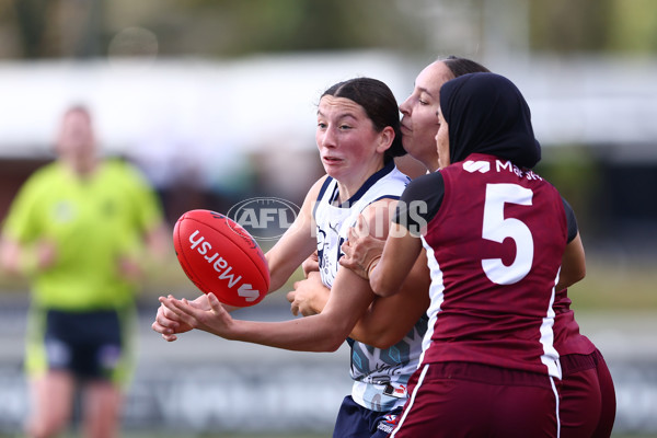 Marsh AFL National Championships U18 Girls 2024 - Queensland v Vic Country - A-51674861