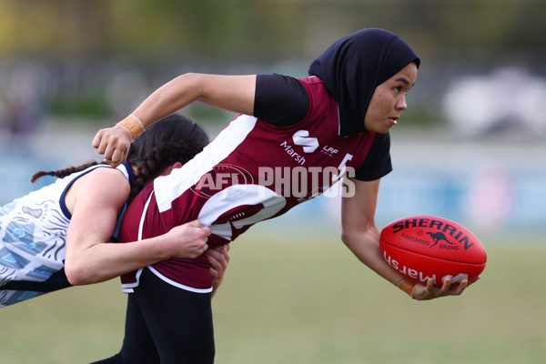 Marsh AFL National Championships U18 Girls 2024 - Queensland v Vic Country - A-51674876