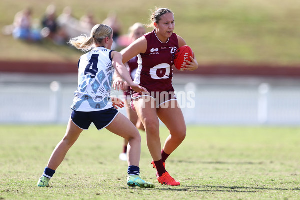 Marsh AFL National Championships U18 Girls 2024 - Queensland v Vic Country - A-51674929