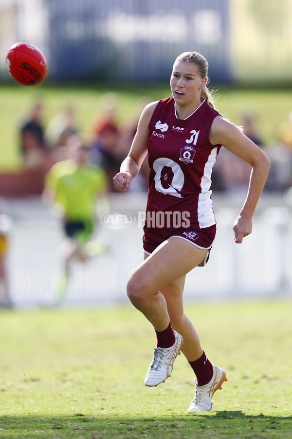 Marsh AFL National Championships U18 Girls 2024 - Queensland v Vic Country - A-51677777