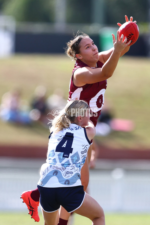 Marsh AFL National Championships U18 Girls 2024 - Queensland v Vic Country - A-51677778