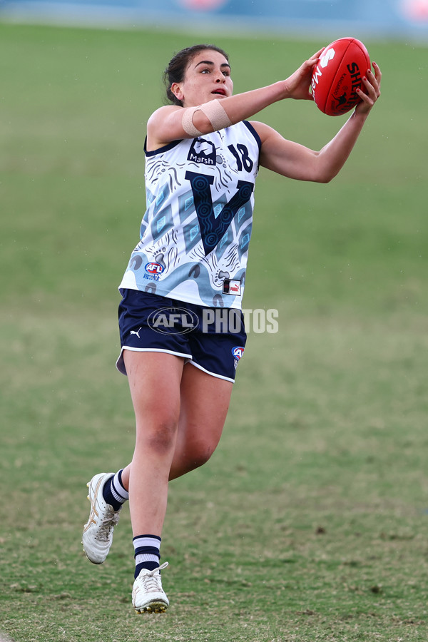 Marsh AFL National Championships U18 Girls 2024 - Queensland v Vic Country - A-51677779