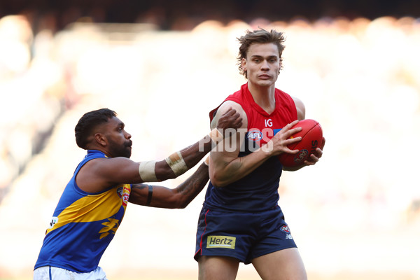 AFL 2024 Round 17 - Melbourne v West Coast - A-51677845