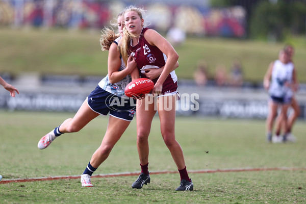 Marsh AFL National Championships U18 Girls 2024 - Queensland v Vic Country - A-51677976