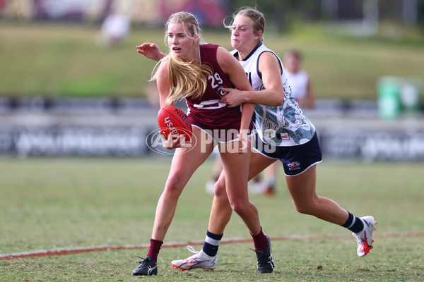 Marsh AFL National Championships U18 Girls 2024 - Queensland v Vic Country - A-51677977