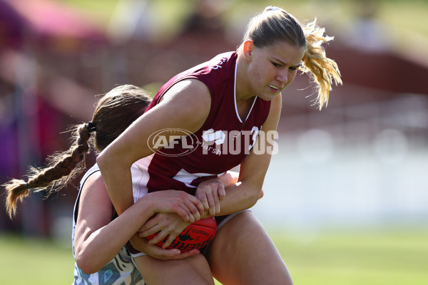 Marsh AFL National Championships U18 Girls 2024 - Queensland v Vic Country - A-51677980