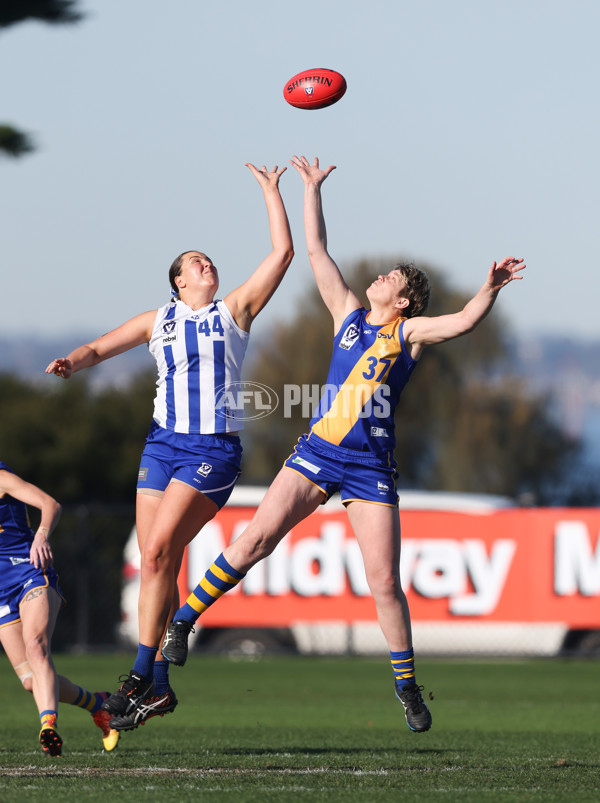 VFLW 2024 Second Semi Final - Williamstown and North Melbourne - A-51678022