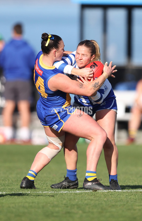 VFLW 2024 Second Semi Final - Williamstown and North Melbourne - A-51683905