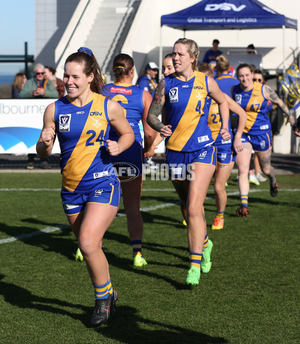 VFLW 2024 Second Semi Final - Williamstown and North Melbourne - A-51695452