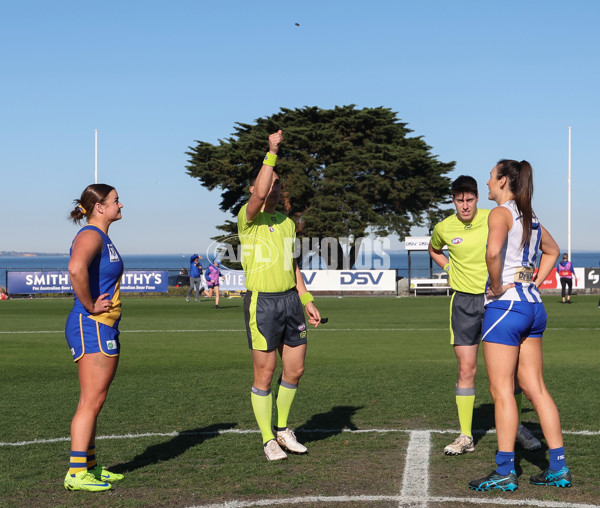VFLW 2024 Second Semi Final - Williamstown and North Melbourne - A-51695455