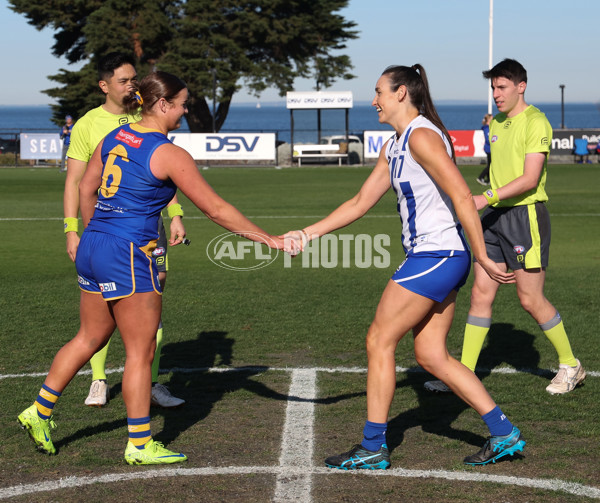 VFLW 2024 Second Semi Final - Williamstown and North Melbourne - A-51695551