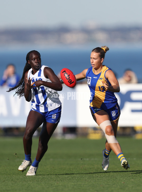 VFLW 2024 Second Semi Final - Williamstown and North Melbourne - A-51699127