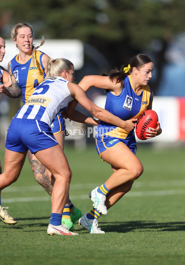 VFLW 2024 Second Semi Final - Williamstown and North Melbourne - A-51705950