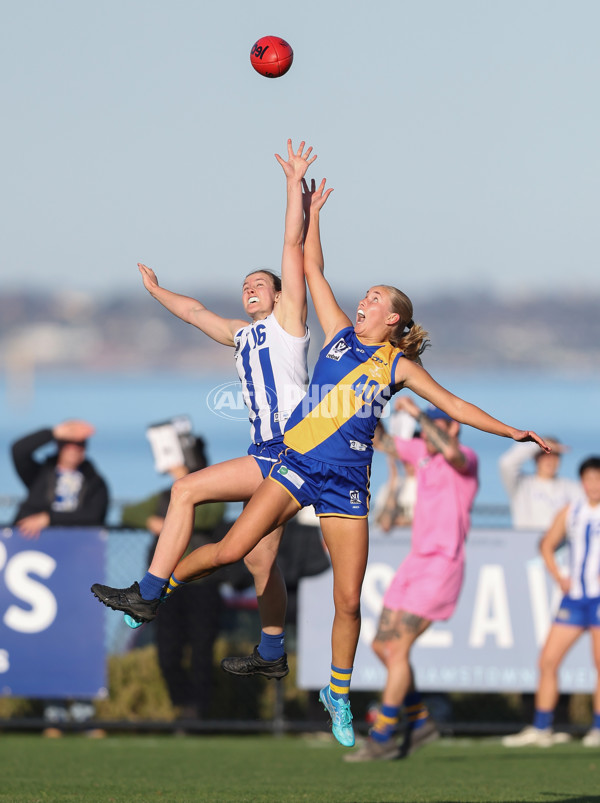 VFLW 2024 Second Semi Final - Williamstown and North Melbourne - A-51706902