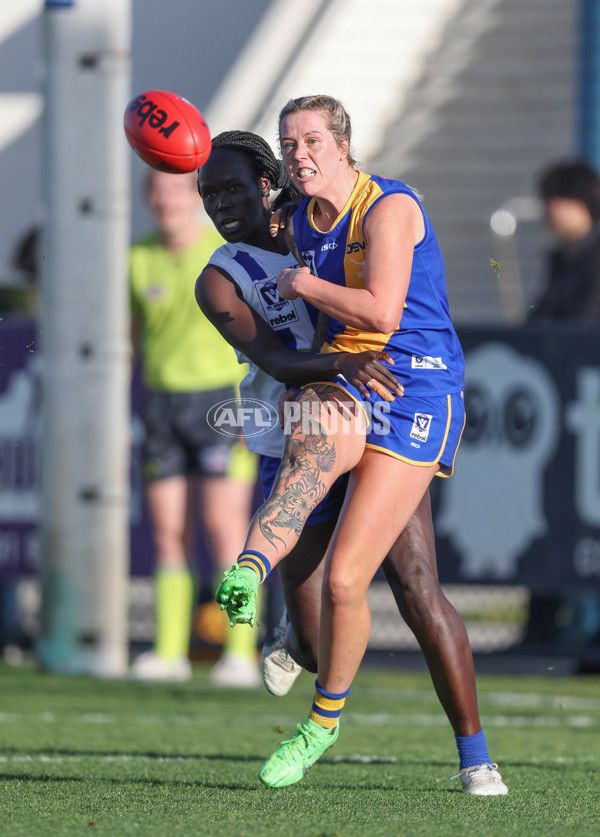 VFLW 2024 Second Semi Final - Williamstown and North Melbourne - A-51706920