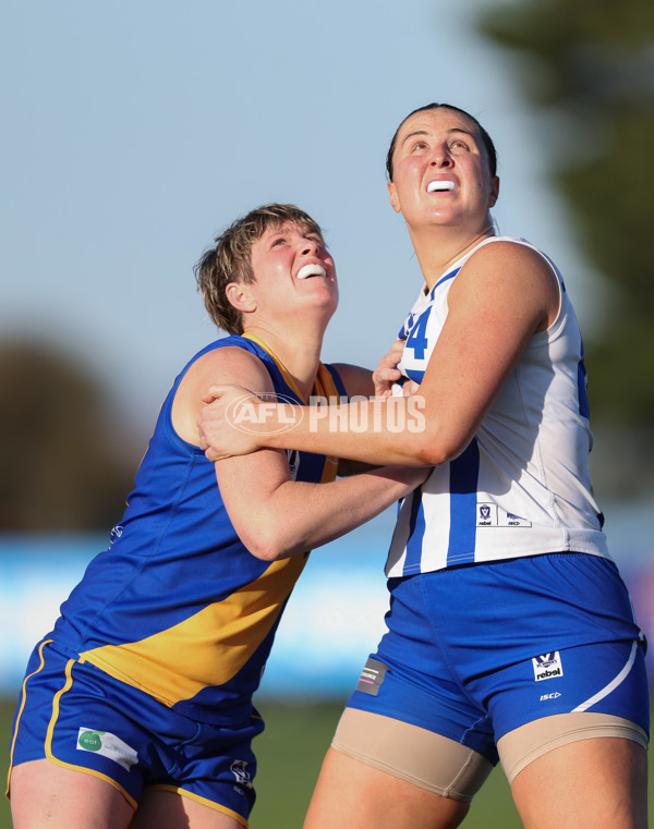 VFLW 2024 Second Semi Final - Williamstown and North Melbourne - A-51710184