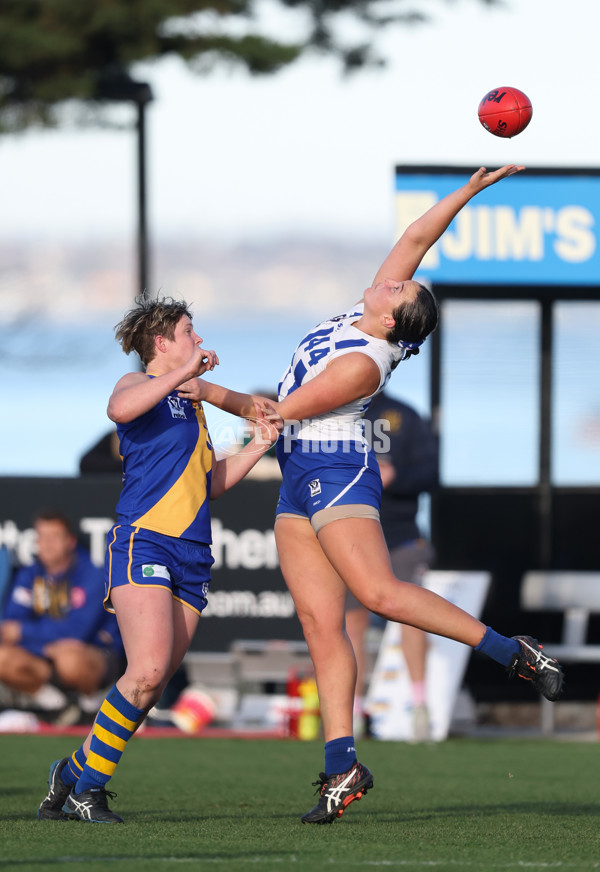 VFLW 2024 Second Semi Final - Williamstown and North Melbourne - A-51710215