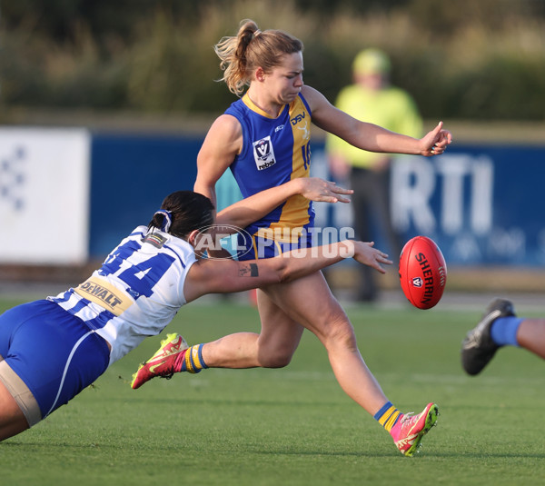 VFLW 2024 Second Semi Final - Williamstown and North Melbourne - A-51710229