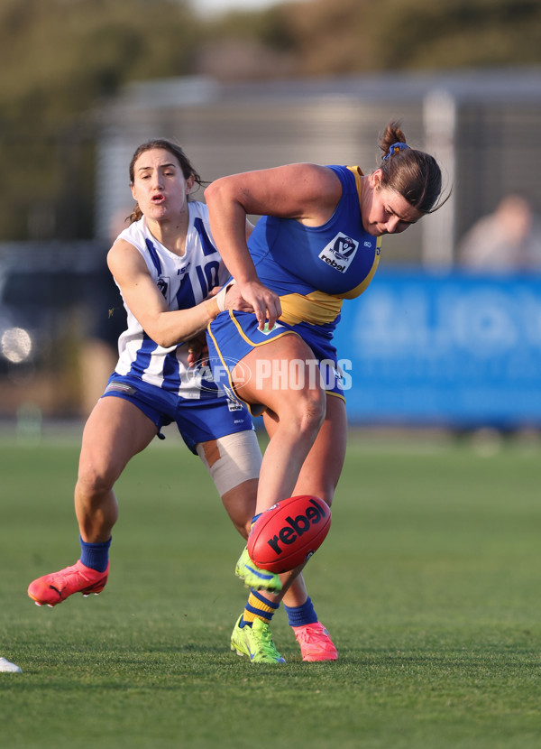 VFLW 2024 Second Semi Final - Williamstown and North Melbourne - A-51711632