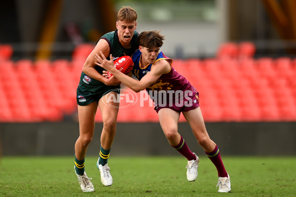 Marsh AFL National Championships U16 Boys 2024 - Brisbane Academy v Tasmania - A-51723709