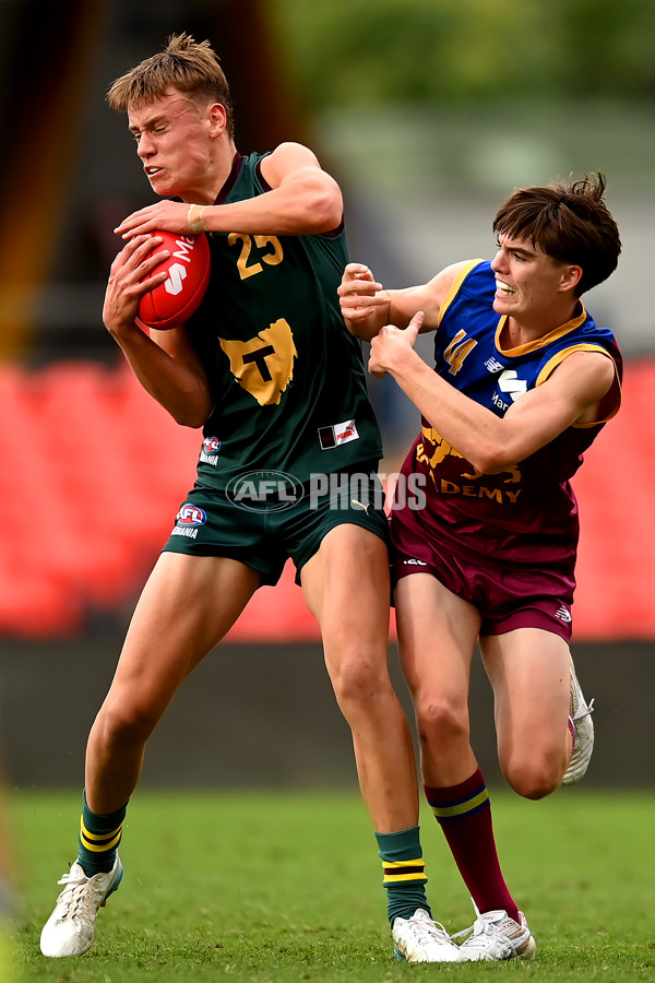 Marsh AFL National Championships U16 Boys 2024 - Brisbane Academy v Tasmania - A-51723711