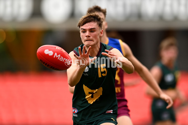 Marsh AFL National Championships U16 Boys 2024 - Brisbane Academy v Tasmania - A-51735647