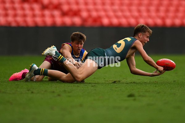 Marsh AFL National Championships U16 Boys 2024 - Brisbane Academy v Tasmania - A-51735680