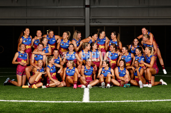 AFLW 2024 Media - Brisbane Team Photo Day - A-51735699