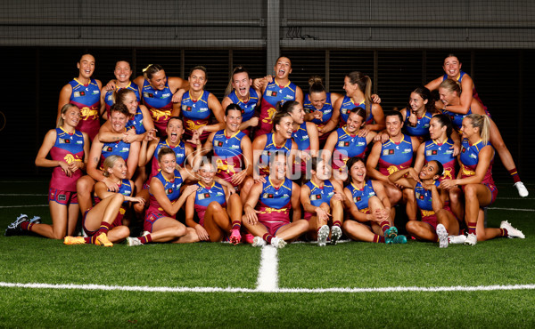 AFLW 2024 Media - Brisbane Team Photo Day - A-51735700