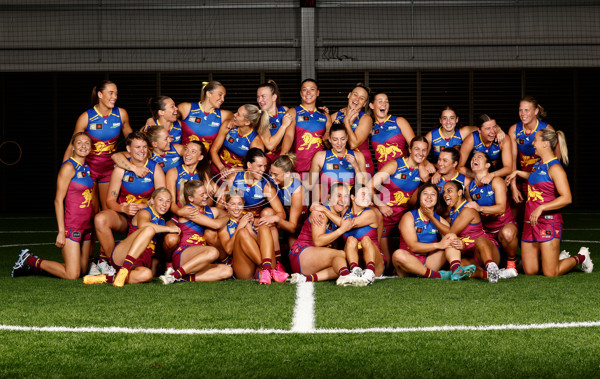 AFLW 2024 Media - Brisbane Team Photo Day - A-51735880