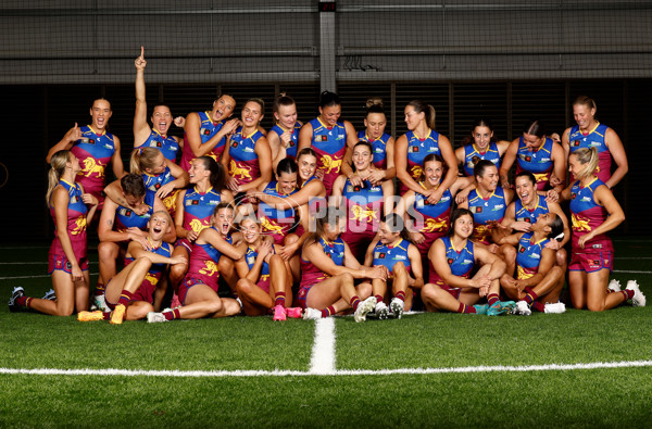 AFLW 2024 Media - Brisbane Team Photo Day - A-51735882